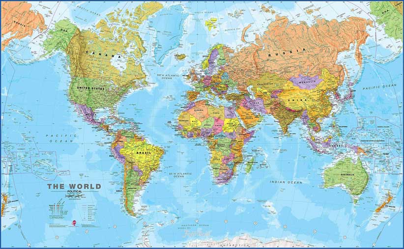 Mapa světa 20