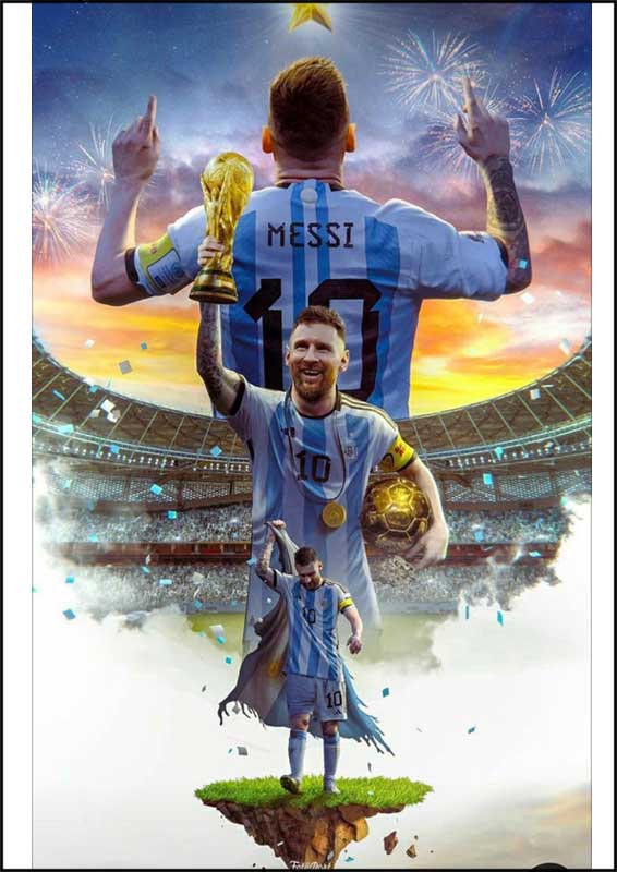 Fotbal (Messi) 8190