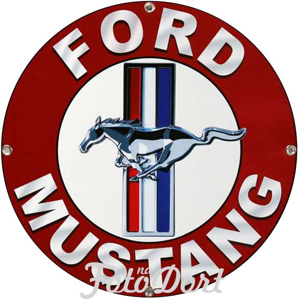 Logo Ford Mustang 20